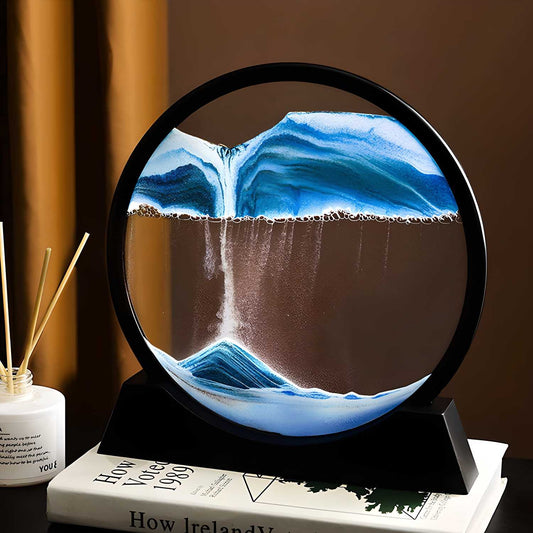 3D Moving Sand Art – Relaxing Desktop Decor